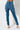 Back View Unstressed Distressed Skinny Jeans in Medium Denim