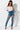 Full View Unstressed Distressed Skinny Jeans in Medium Denim