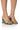 Front View Untold Pattern Design Chunky Sandal In Purple