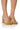 Front View Untold Pattern Design Chunky Sandal In Yellow