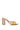 Side View Untold Pattern Design Chunky Sandal In Yellow