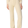 Front View Unwind Fuzzy Wide Leg Jogger