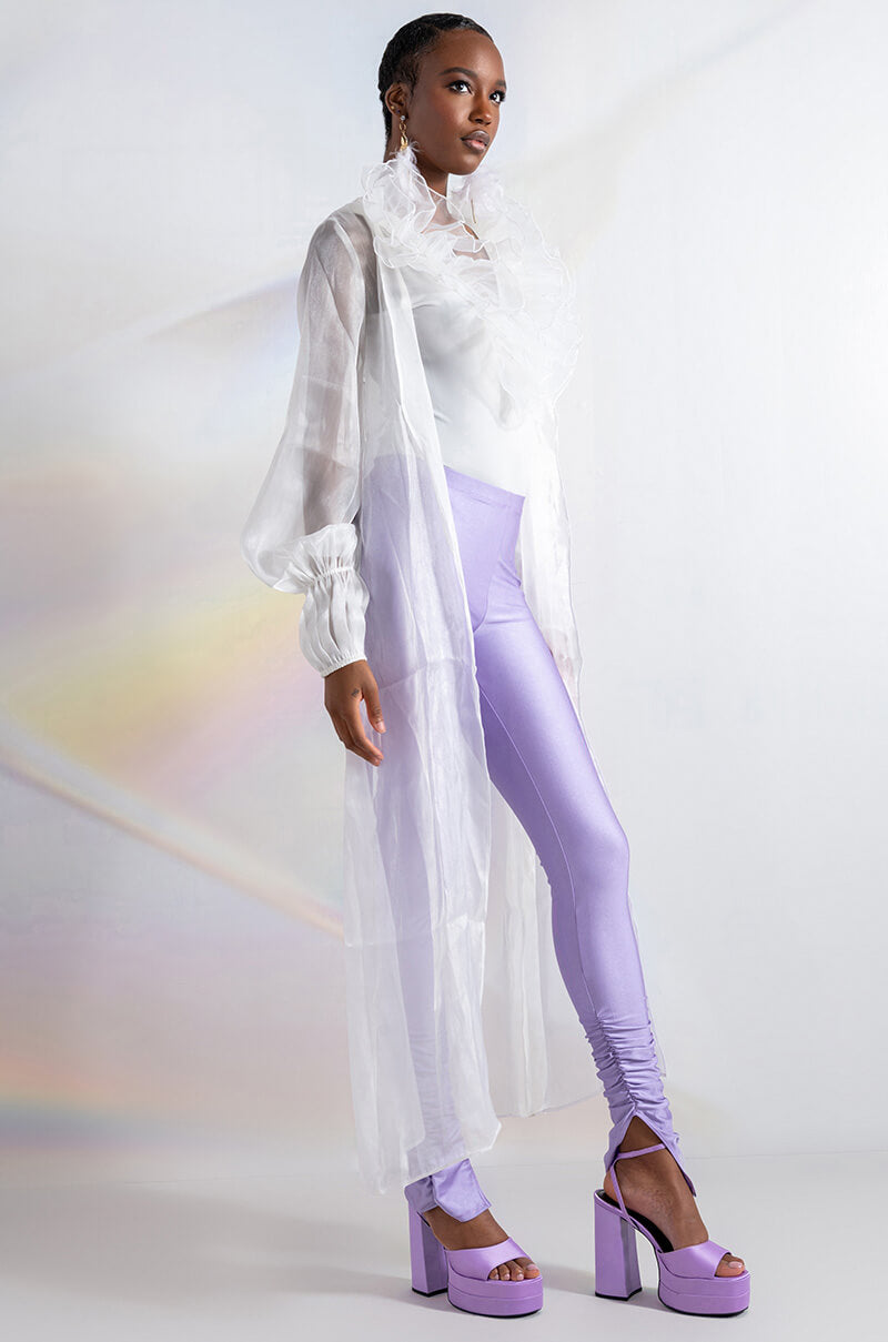 Front View Unwritten Mesh Spring Trench
