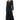 Front View Utmost Glamour Flocking Duster In Black