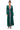 Front View Utmost Glamour Flocking Duster In Green