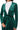 Extra View Utmost Glamour Flocking Duster In Green