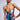 Front View Vacation Fever Stretch Corset Top