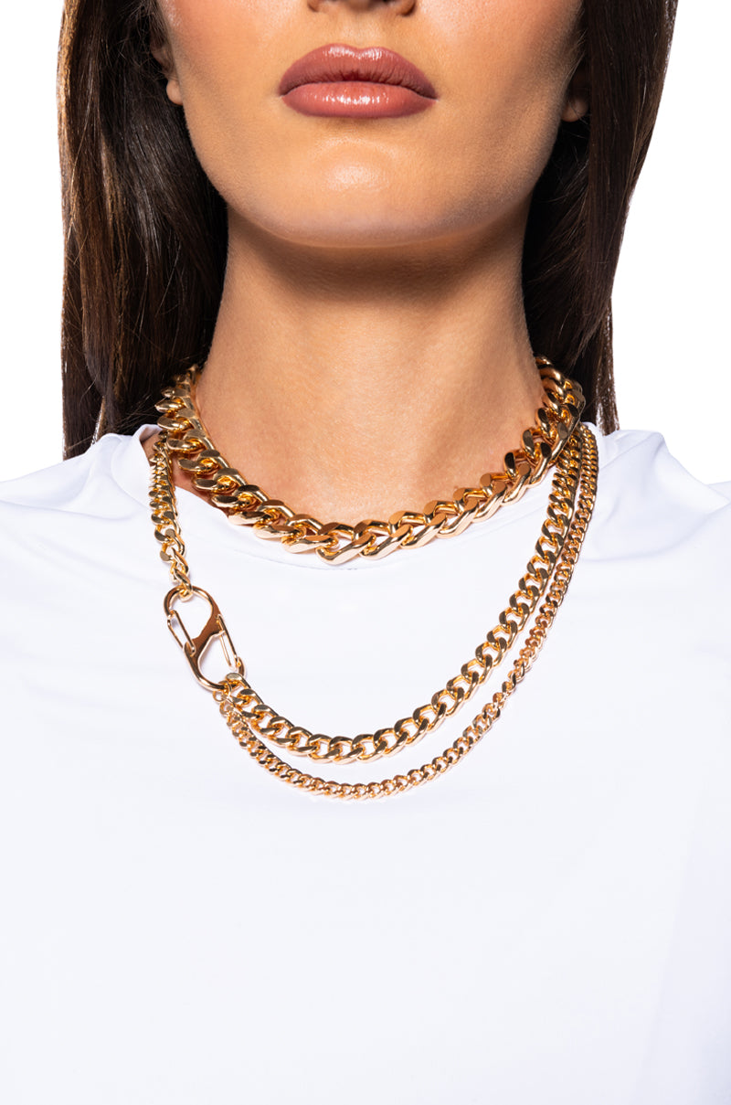 Front View Val Layered Necklace