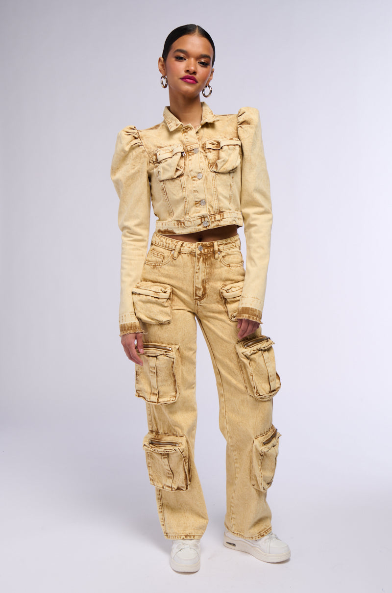 Extra View Valerie Mineral Wash Cargo Pant