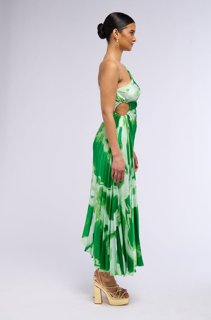Extra View Valerie One Shoulder Maxi Dress