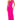 Front View Venus Rising Backless Ruched Maxi Dress In Fuchsia