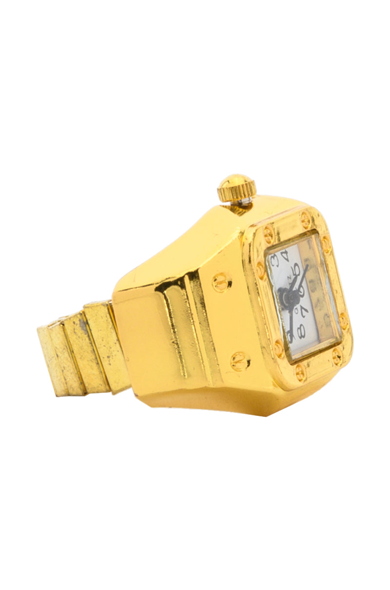 Back View Vintage Vibes Watch Ring view 3
