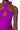 Extra View Violet Cut Out Halter Top