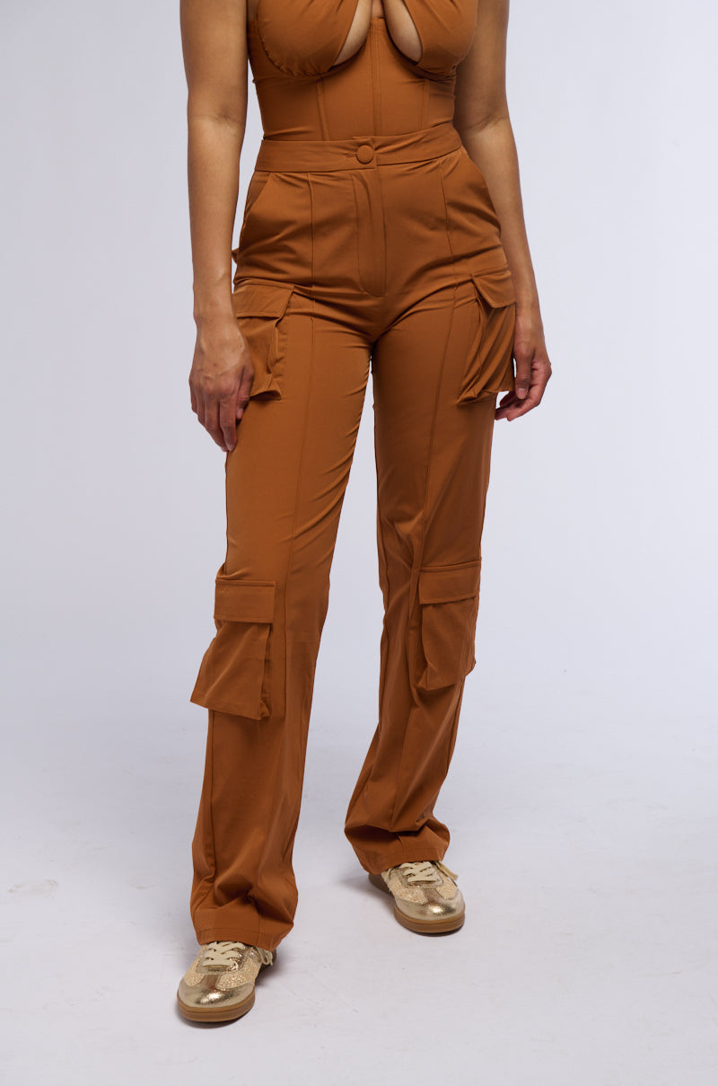 Front View Violet Girl Trouser
