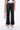 Front View Virgo High Waisted Wide Leg Trouser