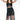 Front View Viva Las Vegas Mesh Fringe Mini Skirt