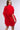 Extra View Wanna Be Loved By You Tulle Wrap Shrug In Red