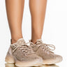Front View Wanna See It All Flat Sneaker