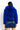 Full View Warm Up Crop Faux Fur Jacket in Blue