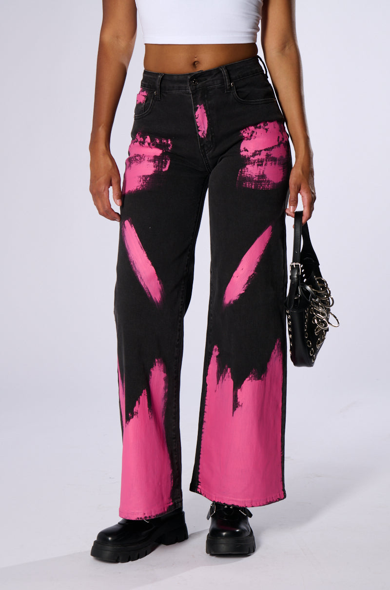 WASHED UP DENIM PANT view 0