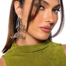 Front View Watch Me Grow Statement Earrings