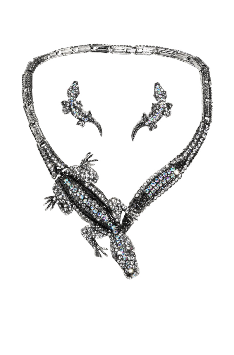 Side View Watch Out For Me Choker 1
