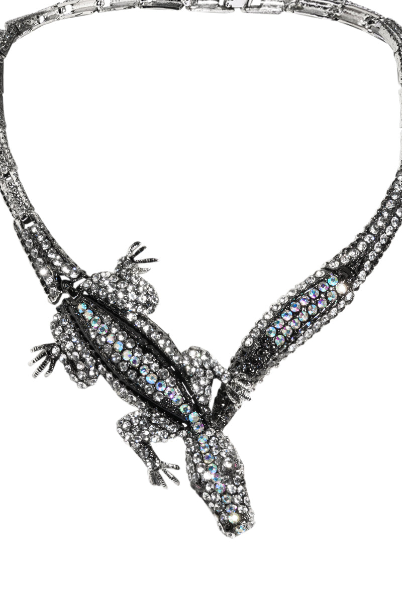 Detail View Watch Out For Me Choker 3