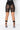 Back View Watch The Walk Away Mesh Biker Shorts in Black