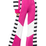 Front View Watermelon Sugar Striped Wide Leg Trouser