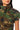 Extra View We Ride Camo Button Down And Mini Skirt Set In Green Camo