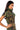 Back View We Ride Camo Button Down And Mini Skirt Set In Green Camo