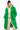 Side View Wear Your Greens Luxe Woolish Teddy Trench