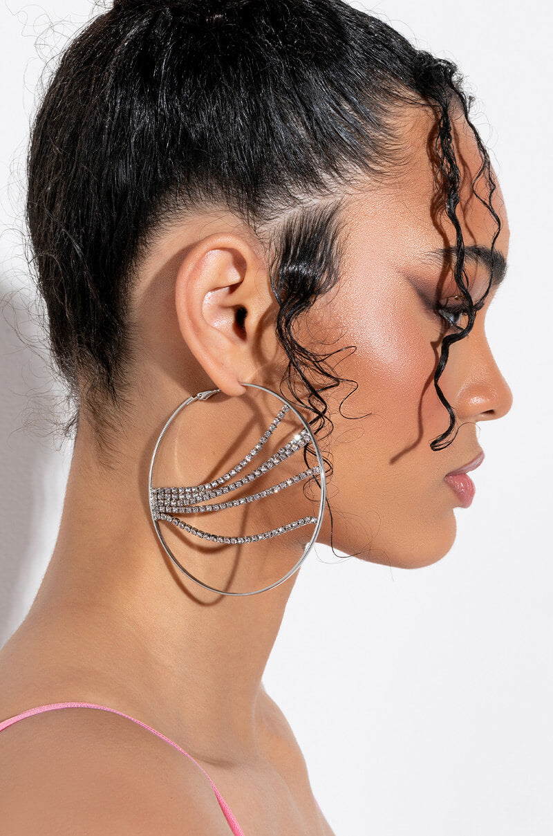 Front View Webber Bling Hoop
