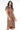 Front View Wedding Guest Ready Satin Tie Front Dress