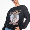 Front View Welcome To The Jungle Crew Neck Sweatshirt