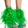 Front View What Dreams Are Made Of Feather Stiletto Sandal