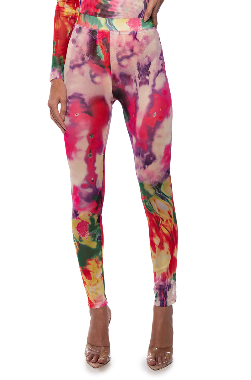 Front View What Is The Scoop Mesh Legging
