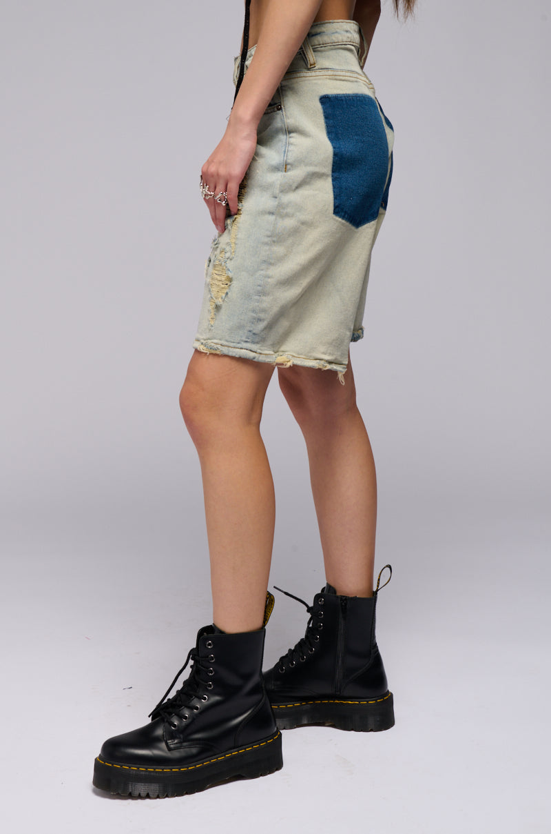 Side View What You Know Bermuda Shorts 1