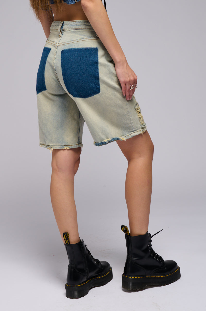 Back View What You Know Bermuda Shorts 2