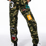 Front View Whatever Camo Cargo Jogger