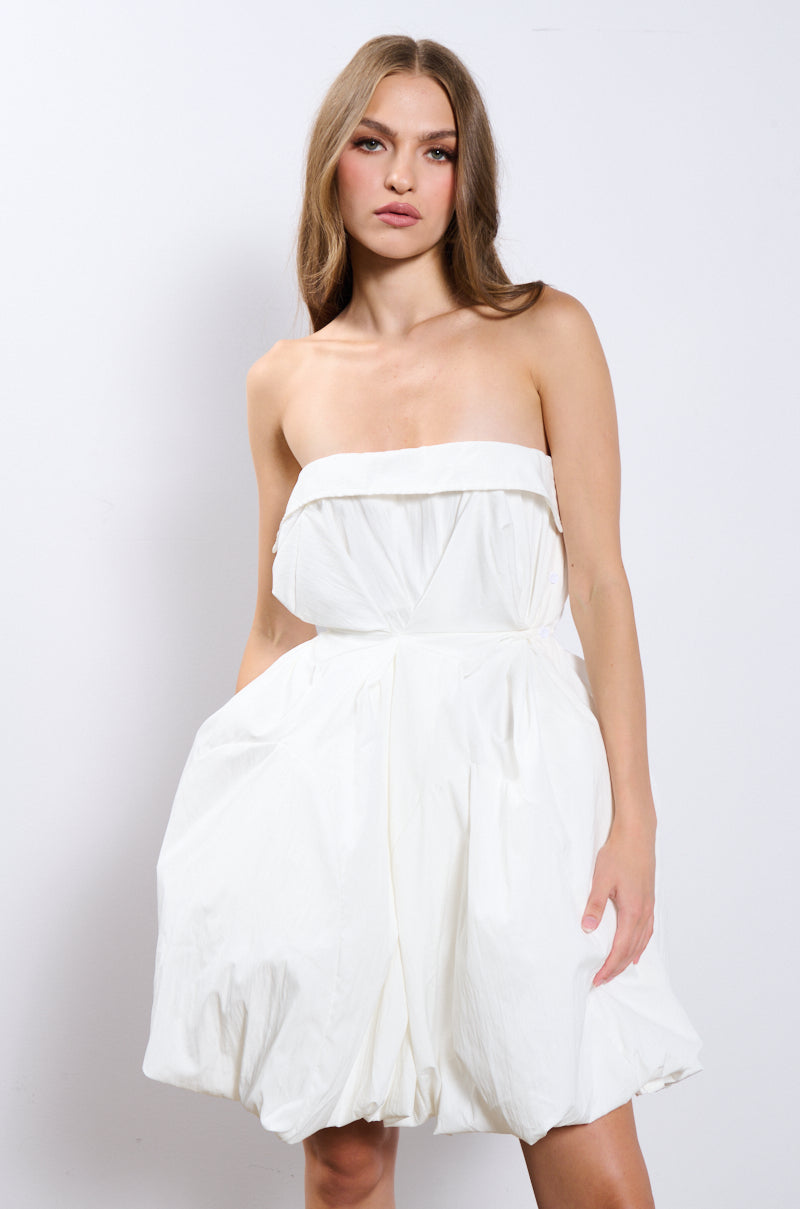 WHAT'S POPPIN POPLIN MINI DRESS view 0