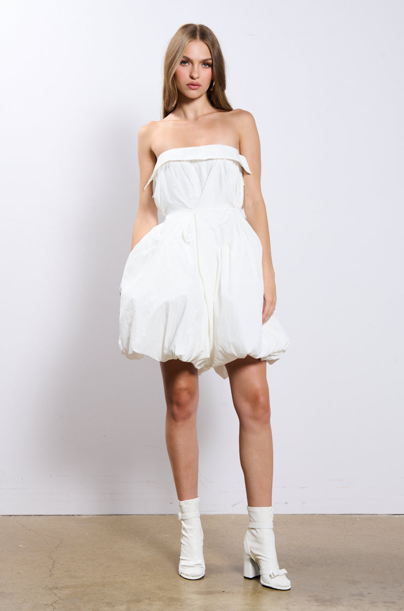 Full View Whats Poppin Poplin Mini Dress