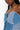 Detail View Who Do You Love Denim Zip Up Corset in Medium Blue Denim