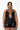 Extra View Who Me Mesh Insert Sleeveless Crewneck Bodysuit