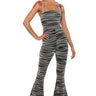 Front View Wild Child Flare Jumpsuit