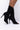 Side View Wild Dreams Open Toe Bootie in Black