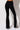 Back View Wild Thoughts High Waisted Rhinestone Flare Jeans  in Black