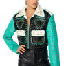 Front View Wild West Studded Moto Jacket