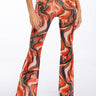 Front View Wild Wild West Mesh Kick Flare Pant