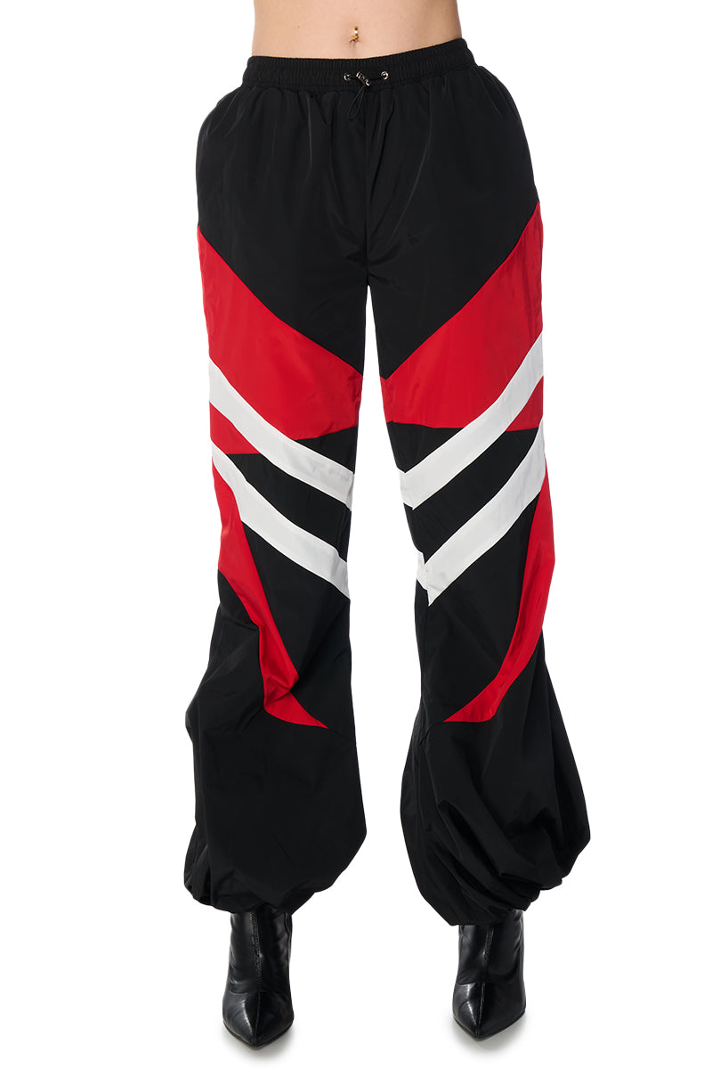 Full View Windbreaker Racer Joggers